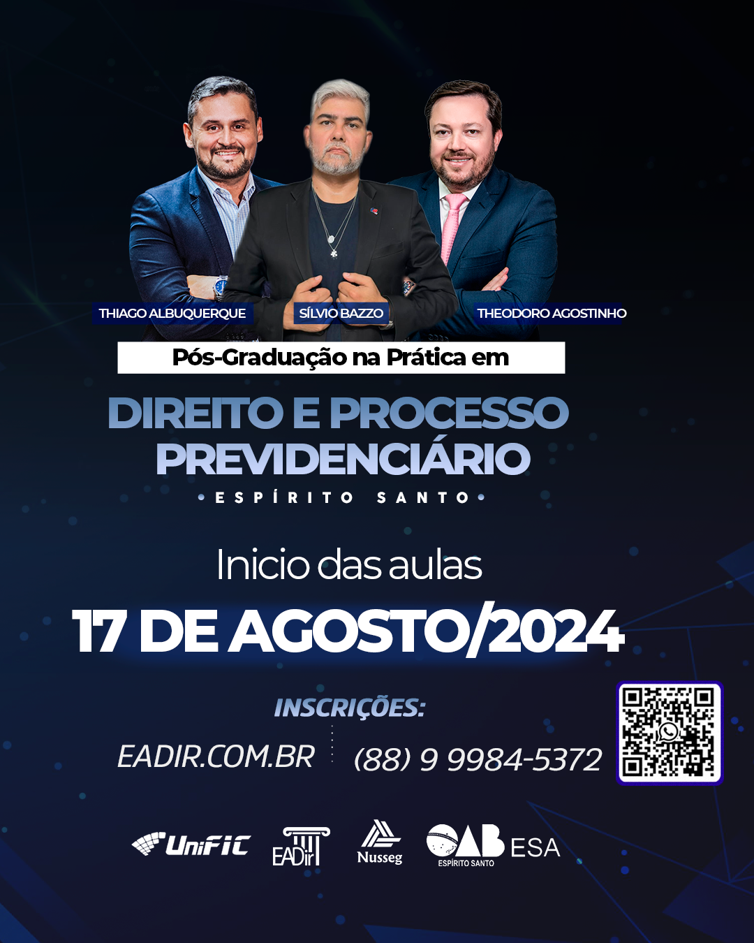 PS-GRADUAO EM DIREITO E PROCESSO PREVIDENCIRIO -   ESPRITO SANTO