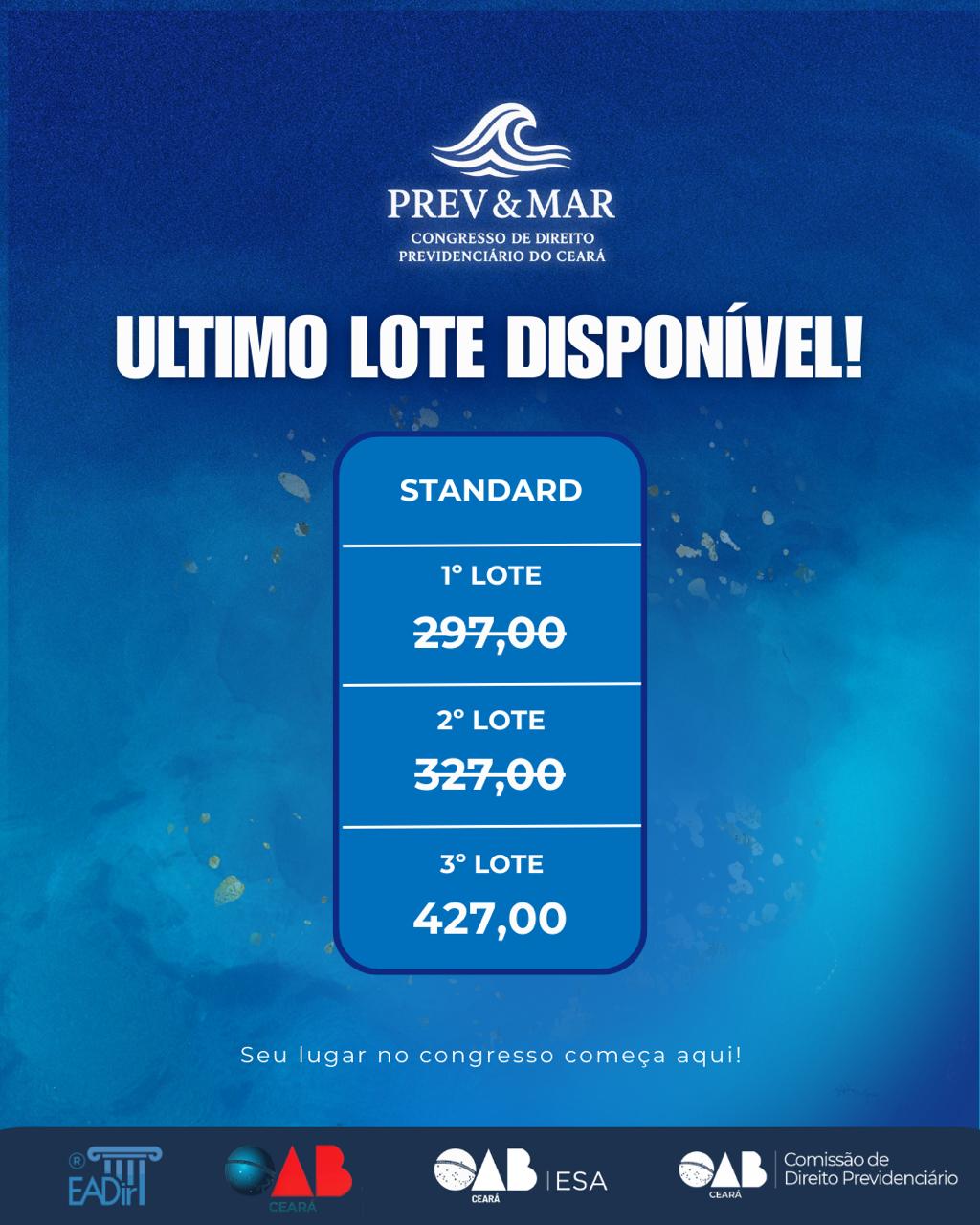 PREV&MAR - CONGRESSO DE DIREITO PREVIDENCIÁRIO DO CEARÁ - STANDARD PREV&MAR - CONGRESSO DE DIREITO PREVIDENCIÁRIO DO CEARÁ - STANDARD