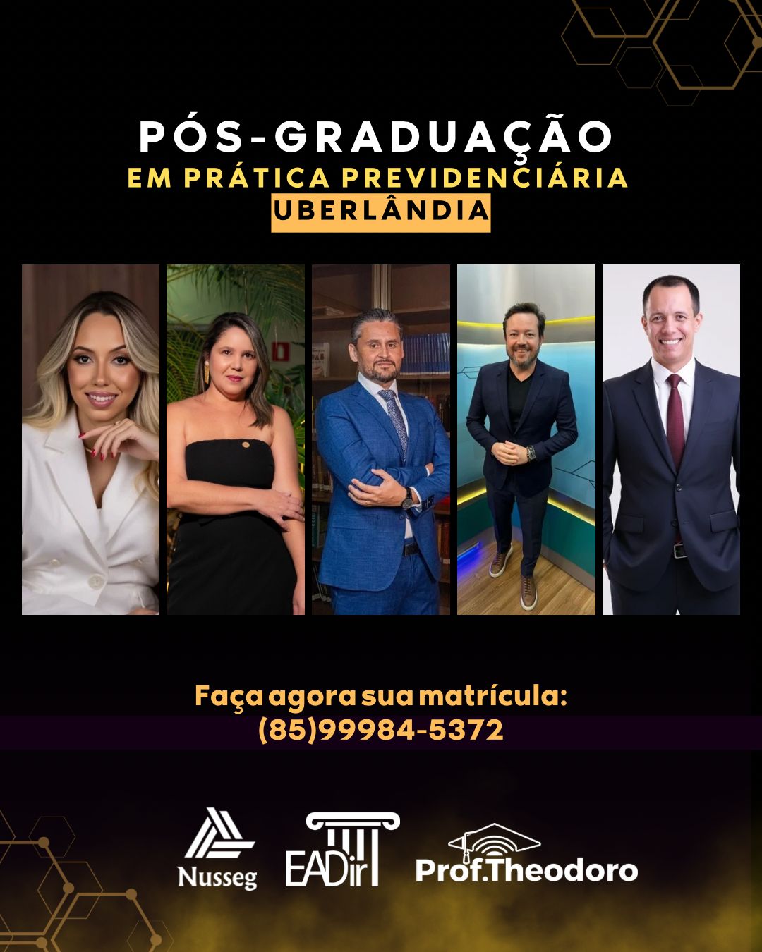 P�S-GRADUA��O EM PR�TICA PREVIDENCI�RIA - Uberl�ndia/MG